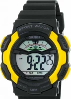 Наручные часы skmei 2153bkyl black/yellow