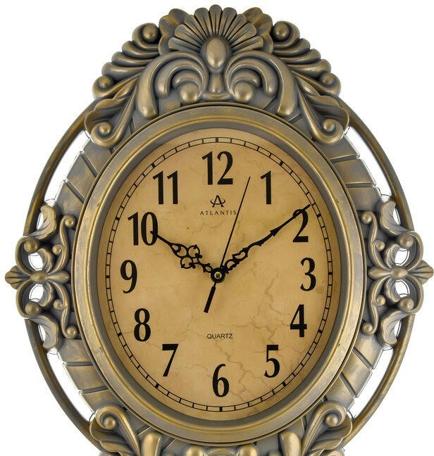 Настенные часы atlantis tld-35189a gray