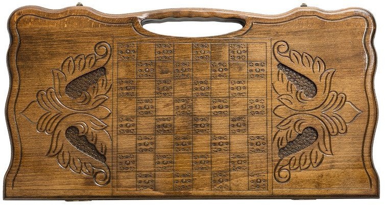 Нарды резные "Рыбак", Haleyan