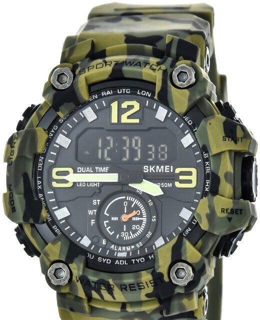 Наручные часы skmei 1965cmgn green camo(small size)