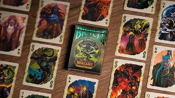 Карты "Bicycle World of Warcraft Burning Crusade Standard Index"