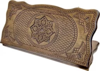 Нарды резные &quot;Тёмный Узор 1&quot; 60, Mirzoyan