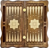 Нарды резные &quot;Тёмный Узор 1&quot; 60, Mirzoyan