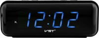 Сетевые часы vst738-5 220В син.цифры+сетевой кабель