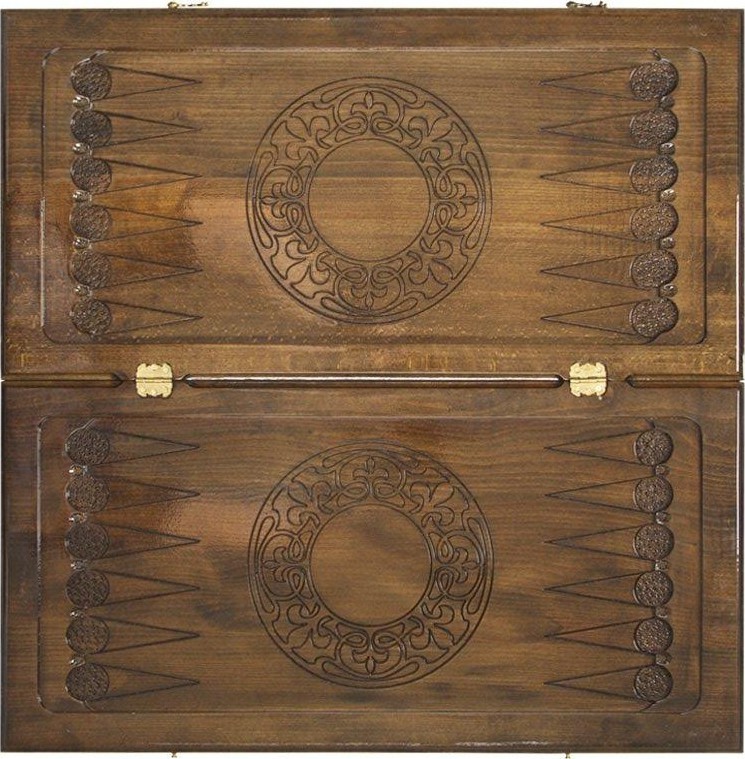 Нарды резные "Зодиак Овен", Ustyan