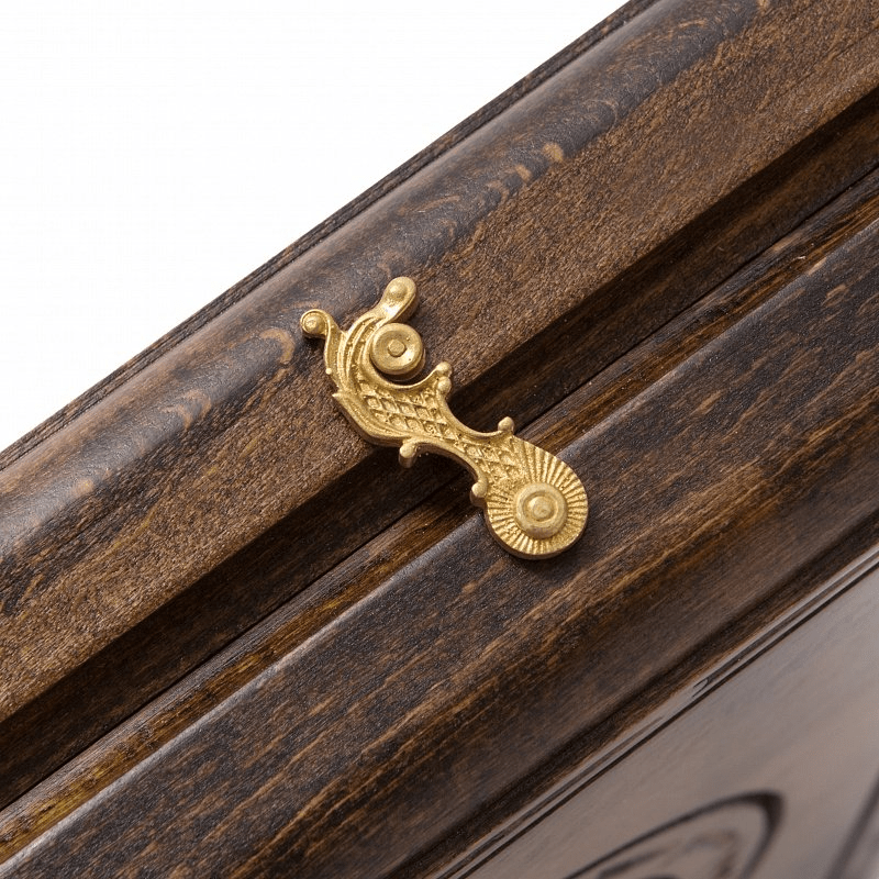 Нарды резные "Золотой Узор 1" 40, Mirzoyan