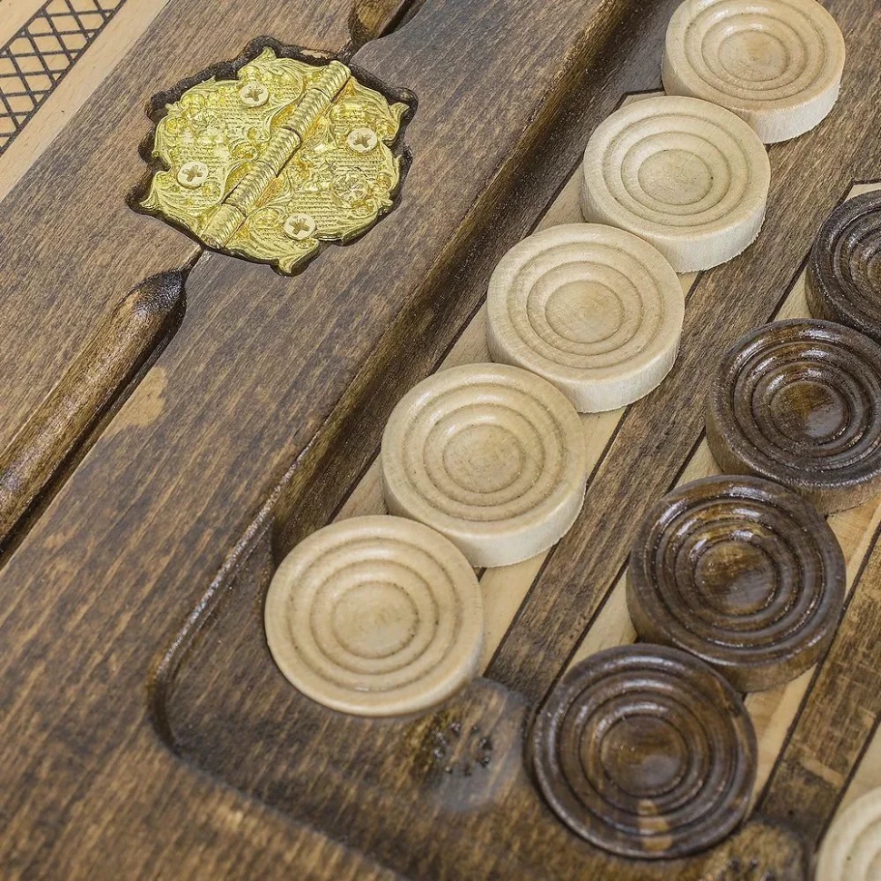 Нарды резные "Тессера" 60, Ustyan