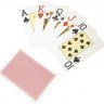 Карты "Fournier no. 2800 jumbo index red" 100% пластик