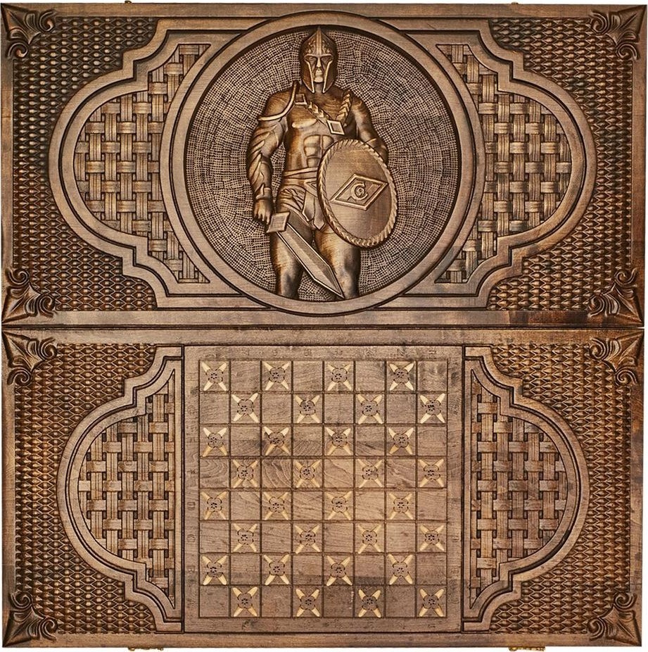 Нарды резные "Гладиатор 1", Mkhitaryan