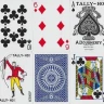 Карты "Tally-Ho Standard Index blue Circle "