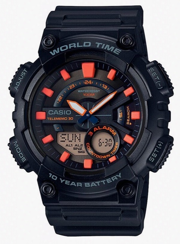 Наручные часы casio   aeq-110w-1a2