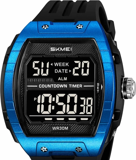 Наручные часы skmei 2421bkbu black/blue