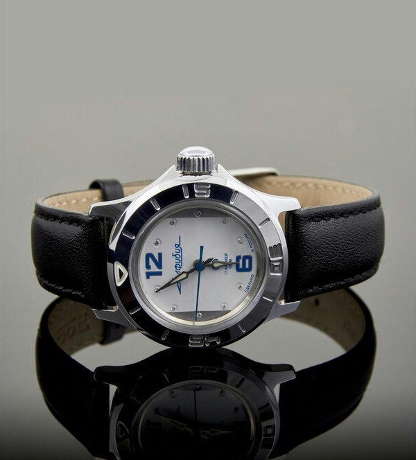 Наручные часы ВОСТОК 2409 (051230) черный ремень