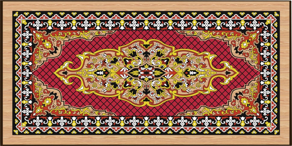 Нарды + Шашки Сирия Красные малые (Россия, дерево, 40 см), Partida