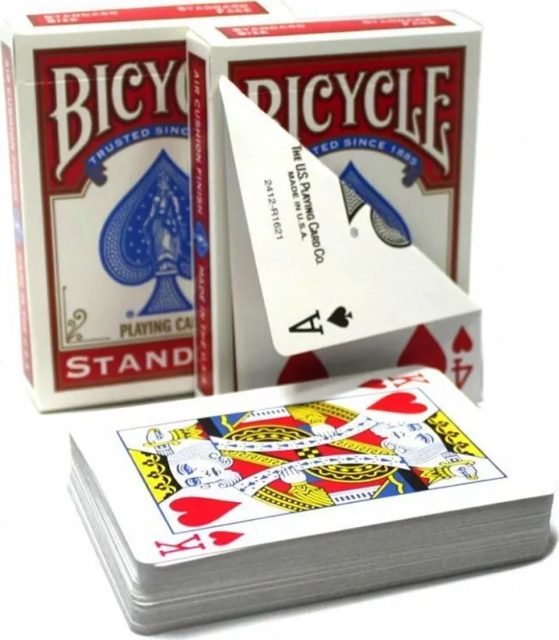 Карты "Bicycle DouBle Face red" / двойное лицо