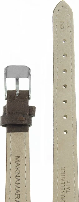 Ремешки maknamara 12 мм т.кор сереб заст