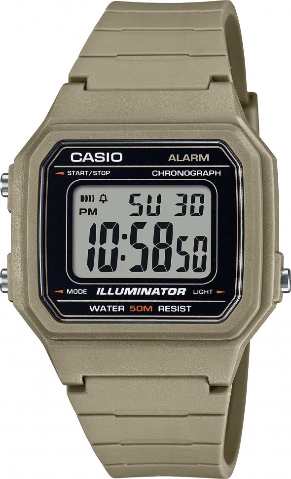 Наручные часы casio   w-217h-5a