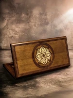 Нарды резные &quot;Золотой Узор 2&quot; 50, Mirzoyan