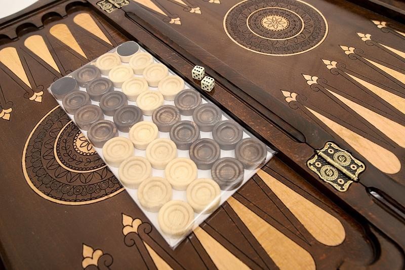 Нарды резные "Орел 2", Simonyan