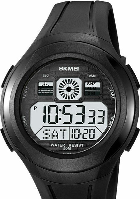 Skmei 2104BKWT black-white