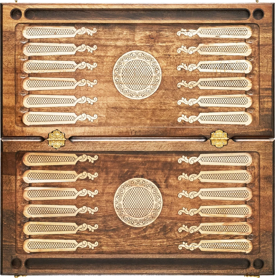 Нарды резные "Армянский узор 2", Mkhitaryan