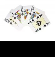 Карты "Copag Poker Tech Art jumbo index blue"