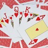 Карты для покера "Fournier EPT red" 100% пластик, Испания