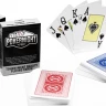 Комплект из двух колод карт "Poker Night Pro" 100% пластик