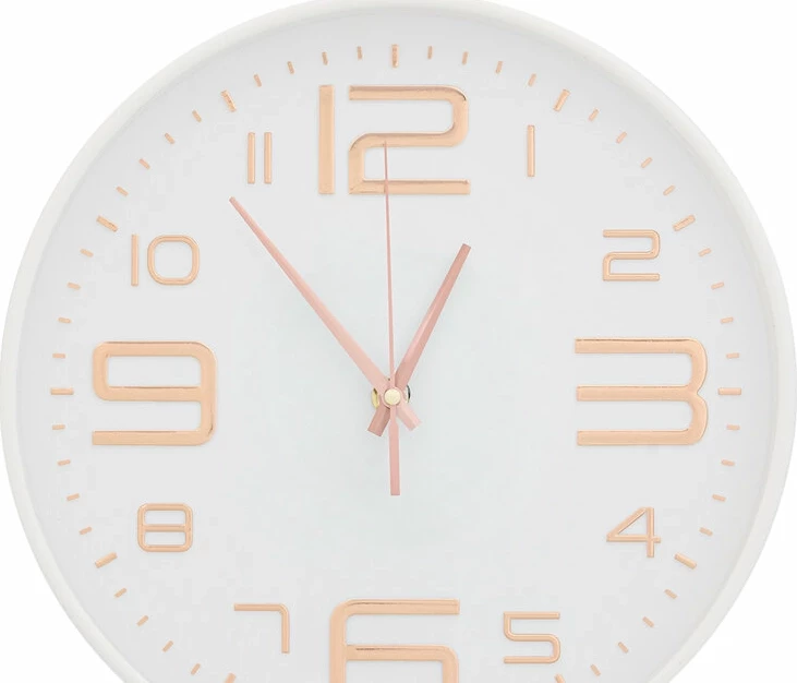 Настенные часы la minor 8098 А-2 бело-розов