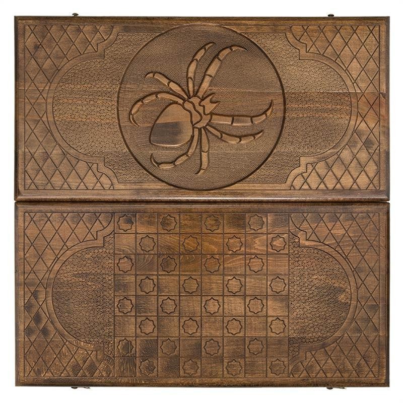 Нарды резные "Паук-2", Ustyan