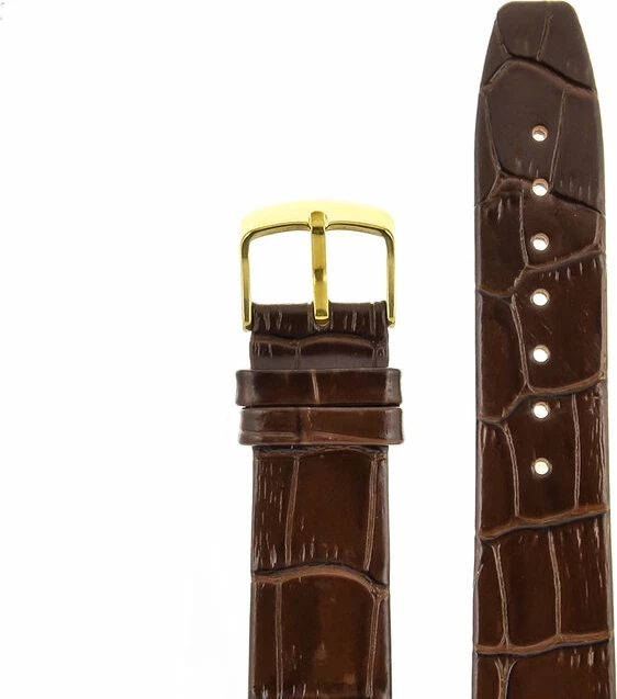 Ремешки velengton 20 кор croco глянец зол заст