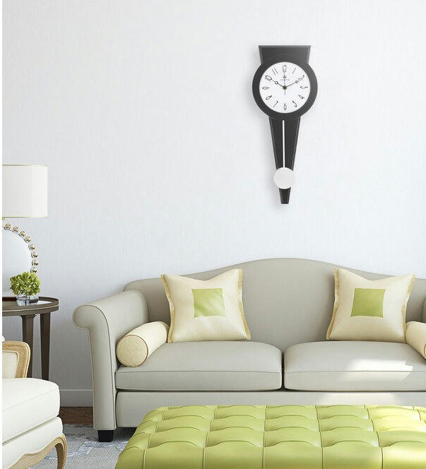 Настенные часы atlantis gd-9799a1 black