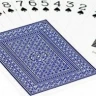 Карты "Аviator Jumbo Index Blue"