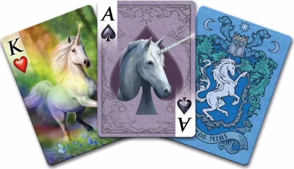 Карты "Bicycle Anne Stokes Unicorn"
