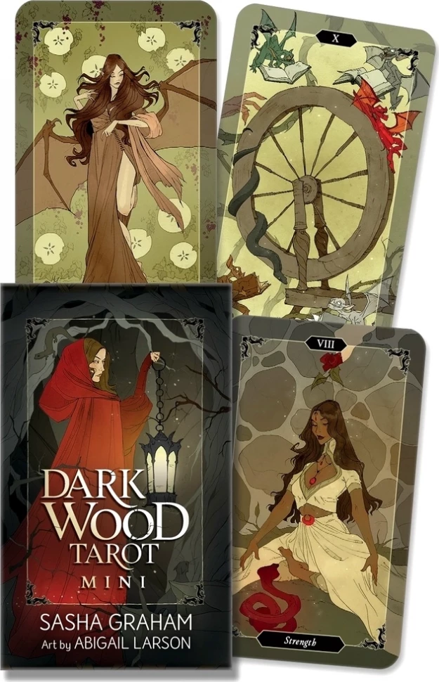 Карты Таро "Dark Wood Tarot Cards mini " Llewellyn / Таро Темного леса мини