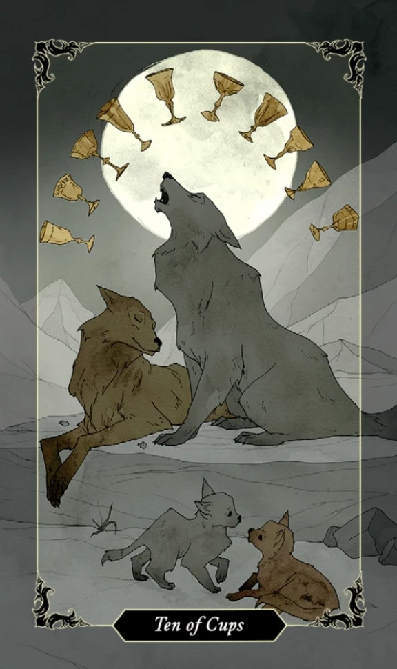 Карты Таро "Dark Wood Tarot Cards mini " Llewellyn / Таро Темного леса мини