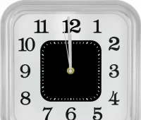 Настенные часы la minor 669-s2 серебрянные