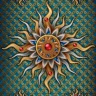 Карты Таро "Gilded Tarot Royale mini Cards" Llewellyn / Королевское Золотое таро мини