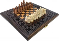 Шахматы + нарды резные "Роял 2" 30, Ustyan