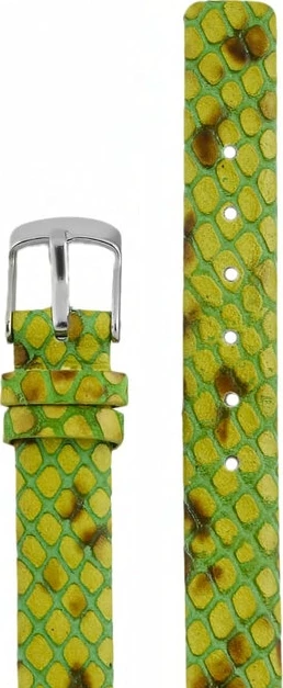 Ремешки velengton 12 зел змея сереб заст