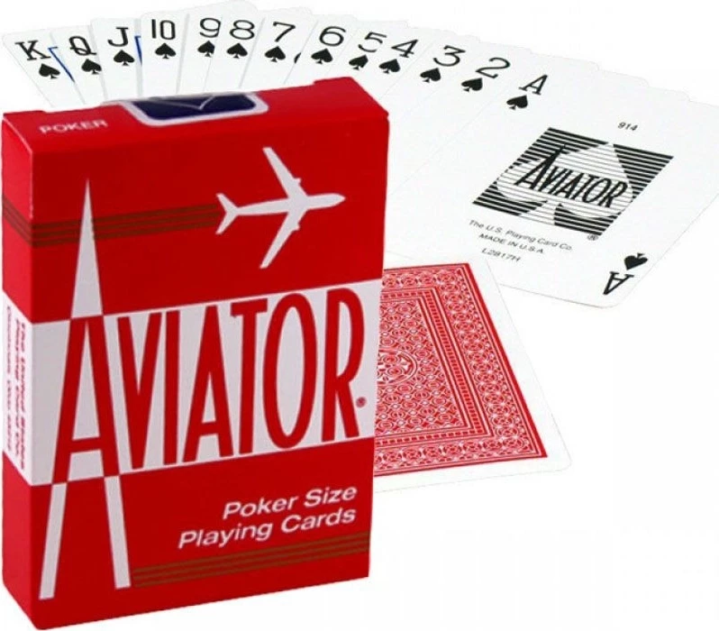 Карты "Aviator Standard Index red"
