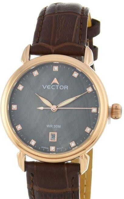 Наручные часы vector vc9-0115838 черный-перламутр