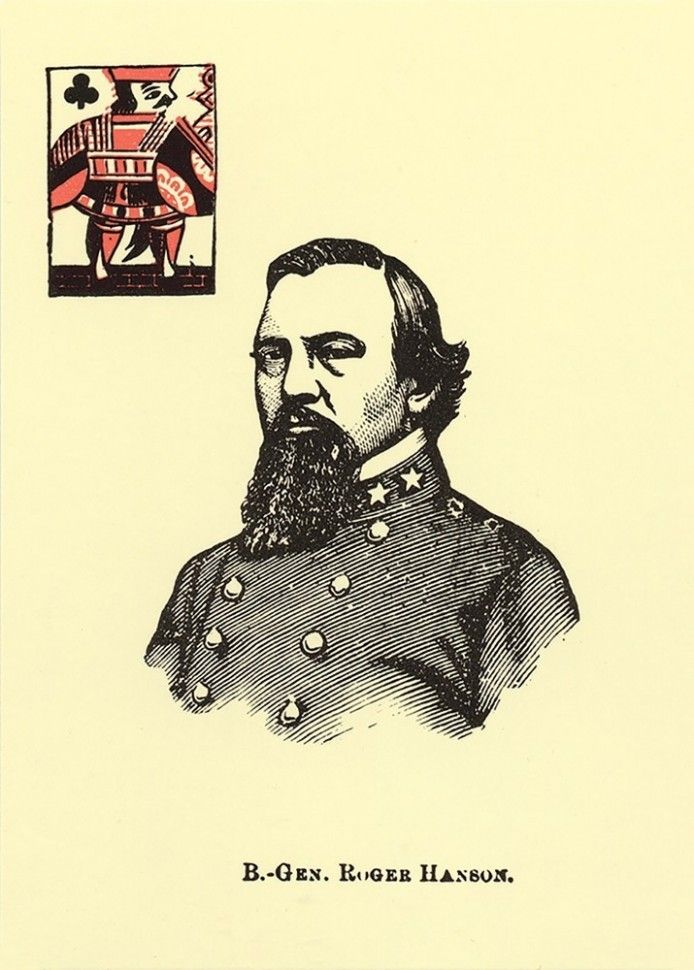 Карты "Confederate Generals Playing Card Deck"