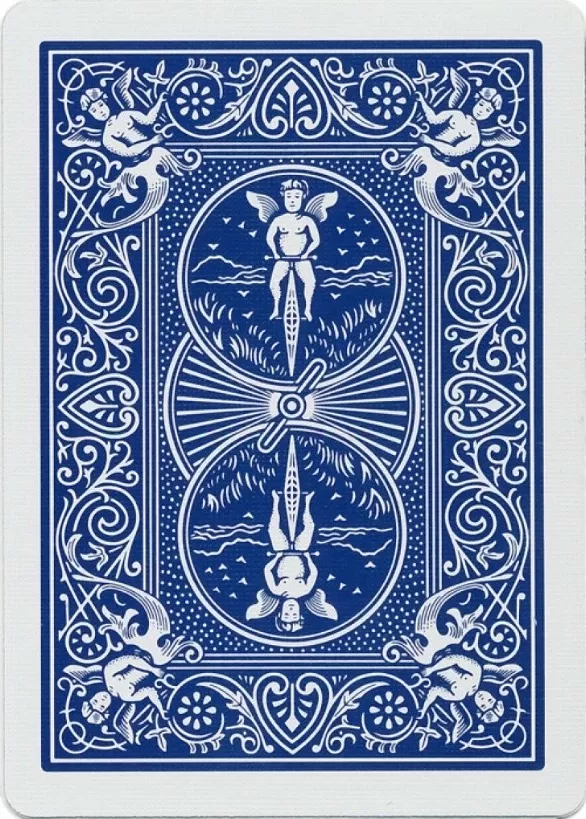Игральные карты Bicycle Standard 54 карты, синие