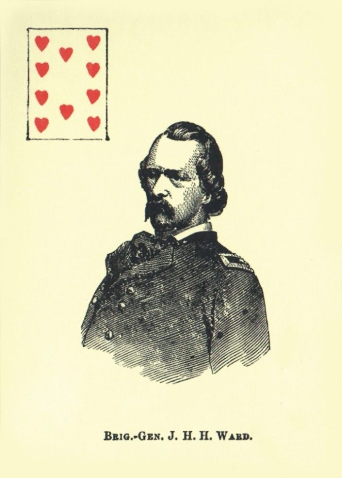 Карты "Union Generals Playing Card Deck"