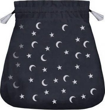 Мешочек для карт ТАРО / Tarot Bag Moon and Stars