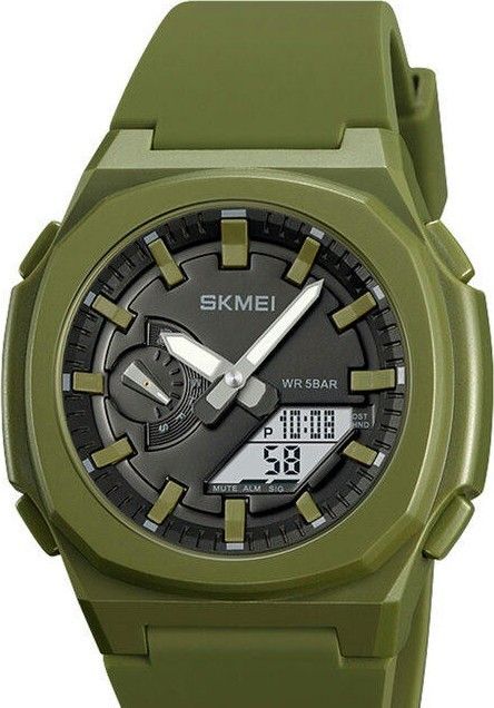 Наручные часы skmei 2091agwt army/green-white