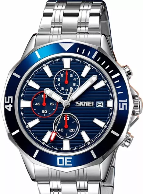 Наручные часы skmei 9335sibu silver/blue