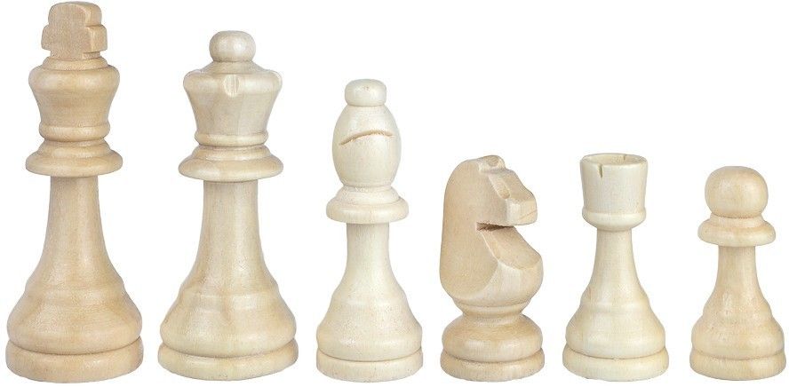 Шахматные фигуры деревянные с подложкой Partida 8,9 см
