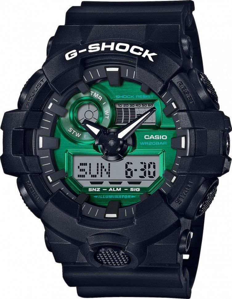 Наручные часы casio   ga-700mg-1a